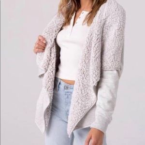 Thread & supply Sherpa cardigan